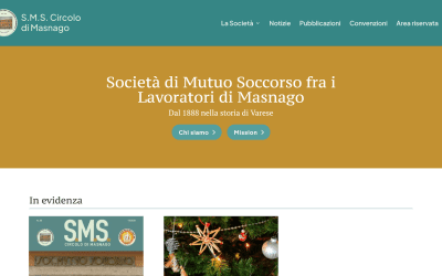 Realizzazione Sito Web Società di Mutuo Soccorso