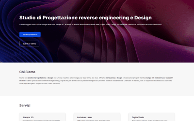 Realizzazione sito Web La Maga Design