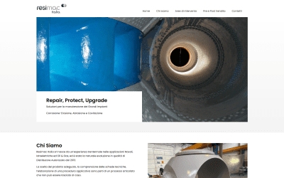 Realizzazione Sito Web Resimac Italia