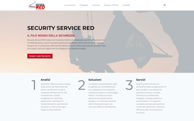 Realizzazione Sito Web Security Service RED