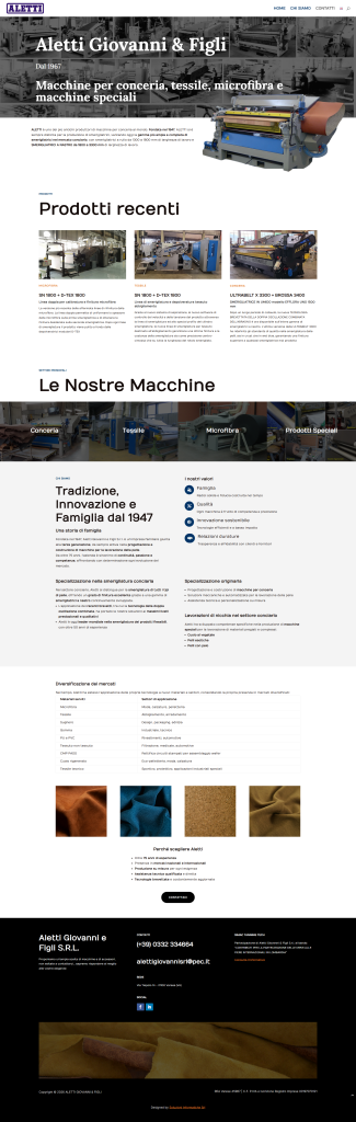 Realizzazione sito web multilingue